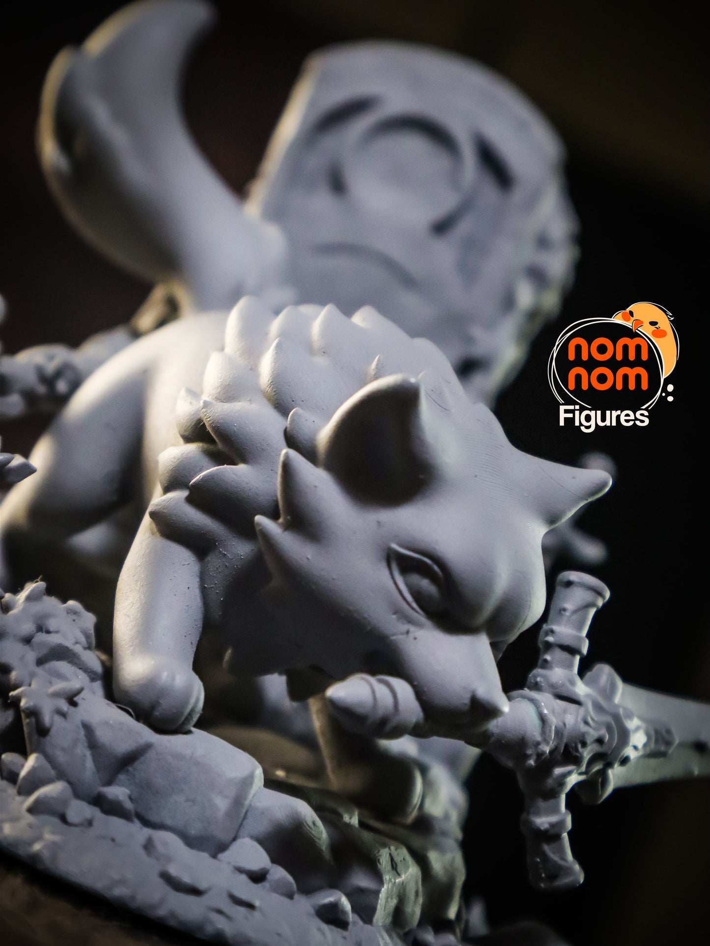 Chibi Great Grey Wolf Sif - Dark Souls 3D Print Model