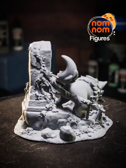 Chibi Great Grey Wolf Sif - Dark Souls 3D Print Model