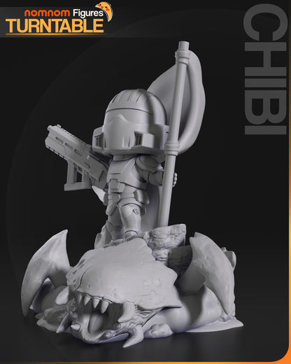 Chibi Helldiver - Helldivers 2 3D Print Model