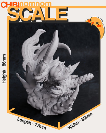 Chibi Ifrit from Final Fantasy XVI 3D Print Model