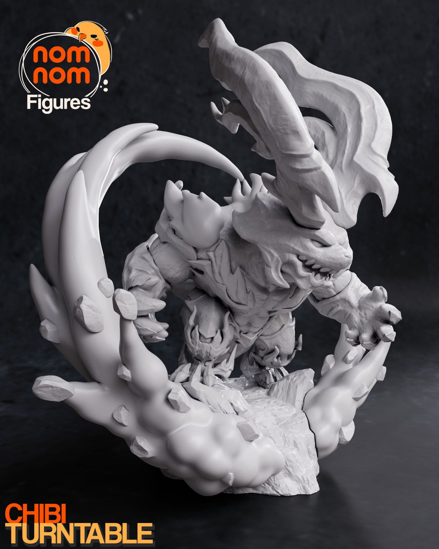 Chibi Ifrit from Final Fantasy XVI 3D Print Model