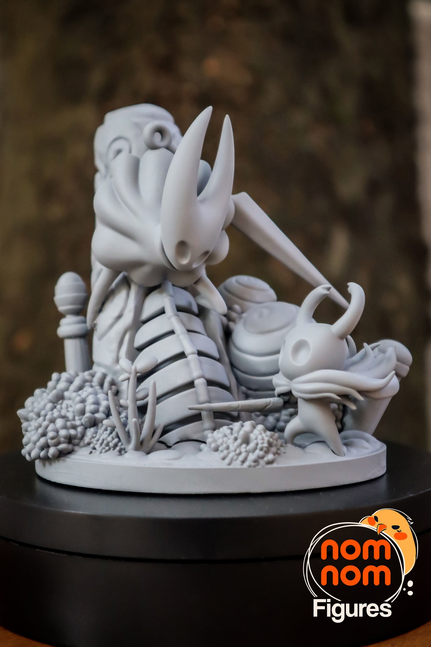 Chibi Knight and Hornet from Hollow Knight 3D Print Model