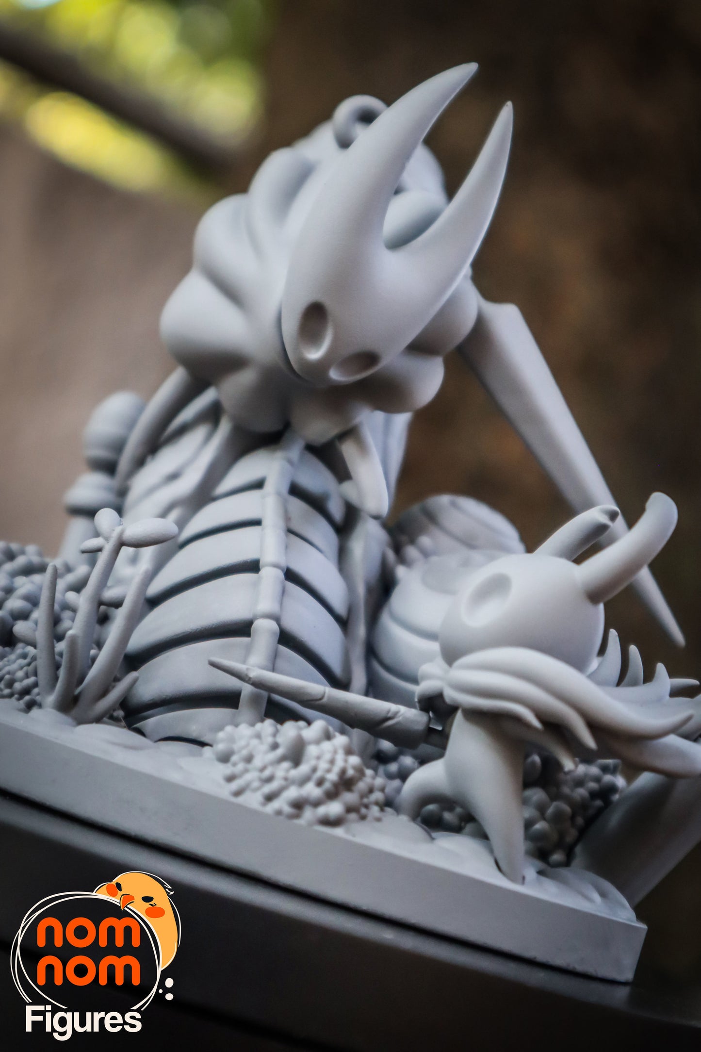 Chibi Knight and Hornet from Hollow Knight 3D Print Model