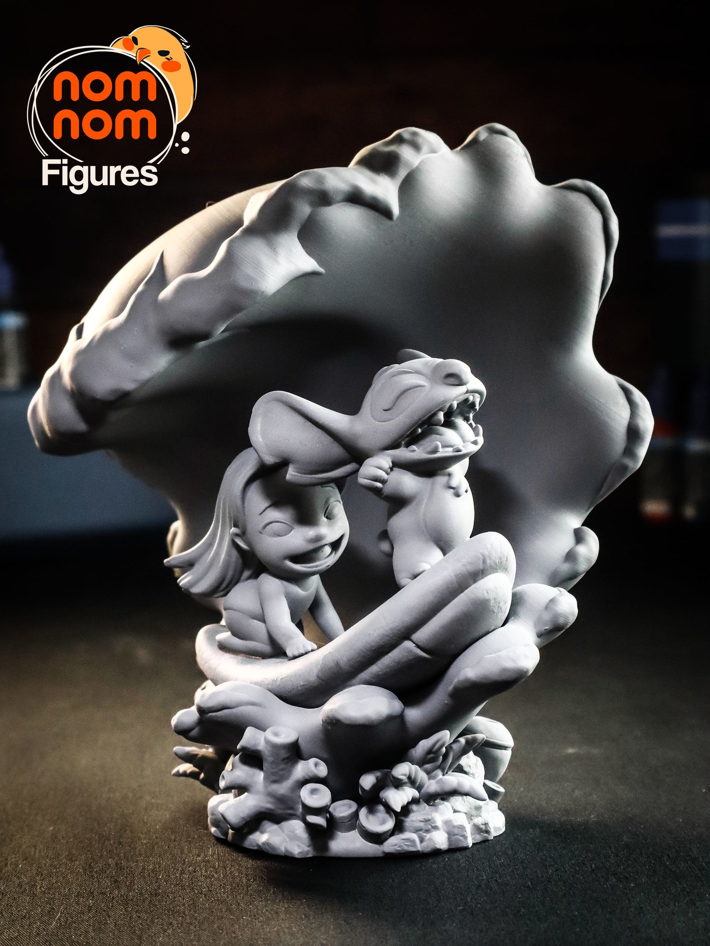 Chibi Lilo and Stitch 3D Print Model