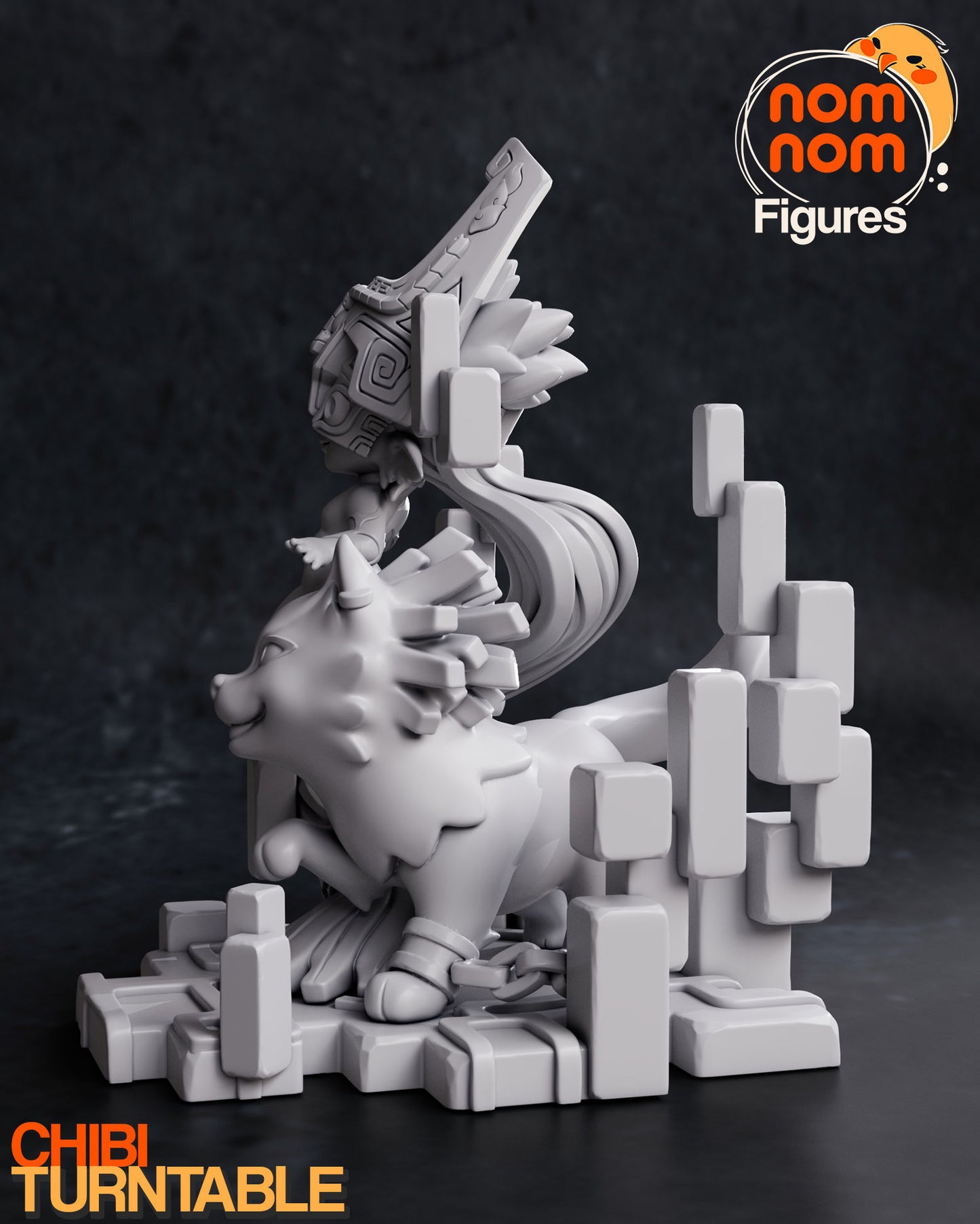 Chibi Midna from Legend of Zelda Twilight Princess 3D Print Model