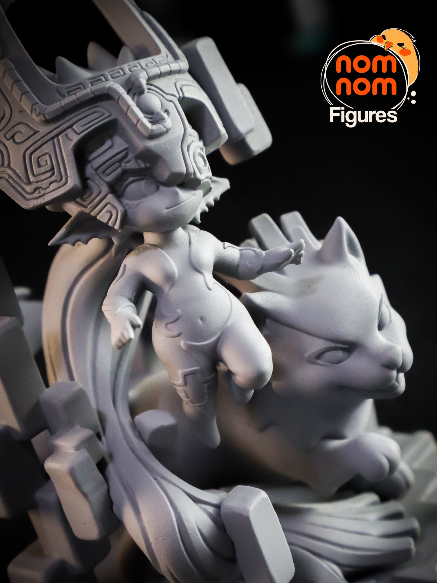 Chibi Midna from Legend of Zelda Twilight Princess 3D Print Model