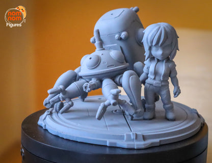 Chibi Mokoto Kusanagi - Ghost in the Shell 3D Print Model