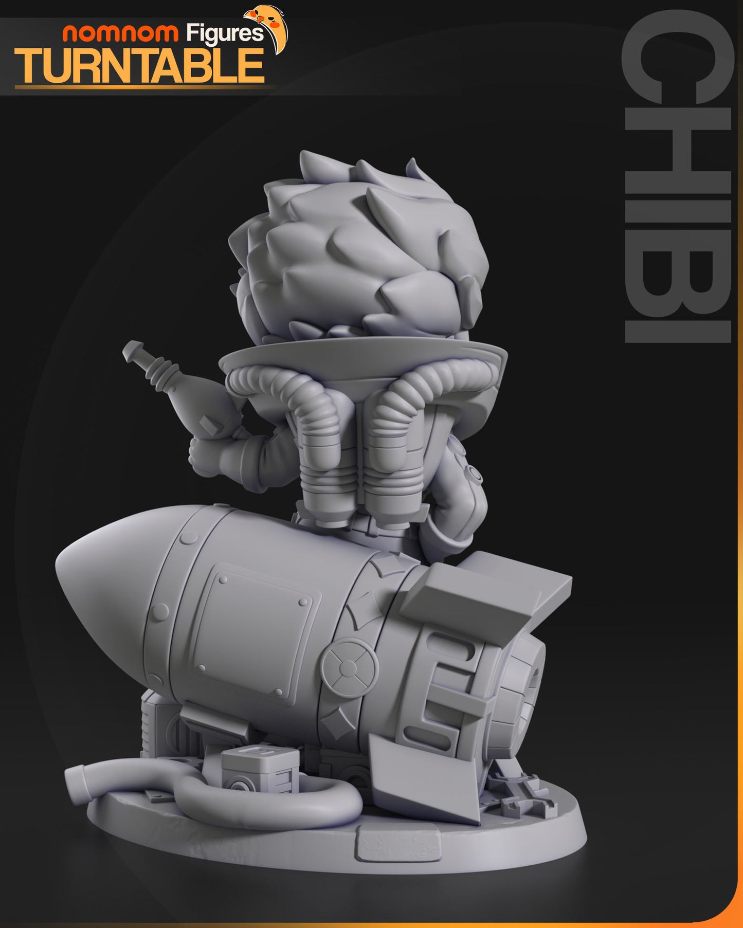 Chibi Nuka Girl - Fallout 4 3D Print Model