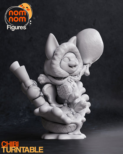 Chibi Palico - Monster Hunter 3D Print Model