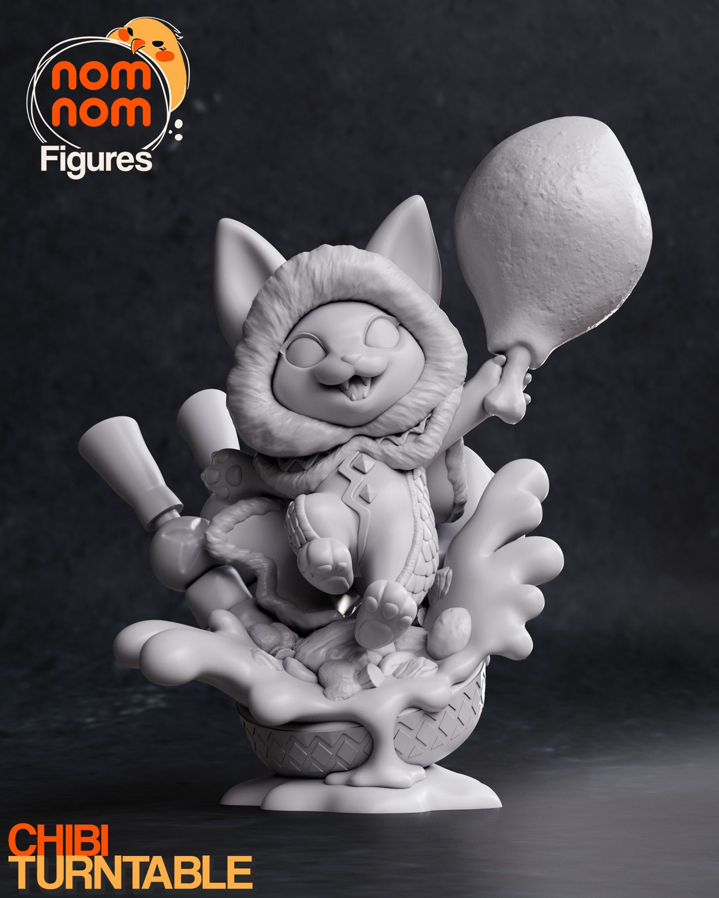 Chibi Palico - Monster Hunter 3D Print Model