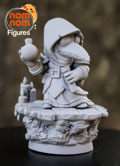 Chibi Plague Doctor 3D Print Model