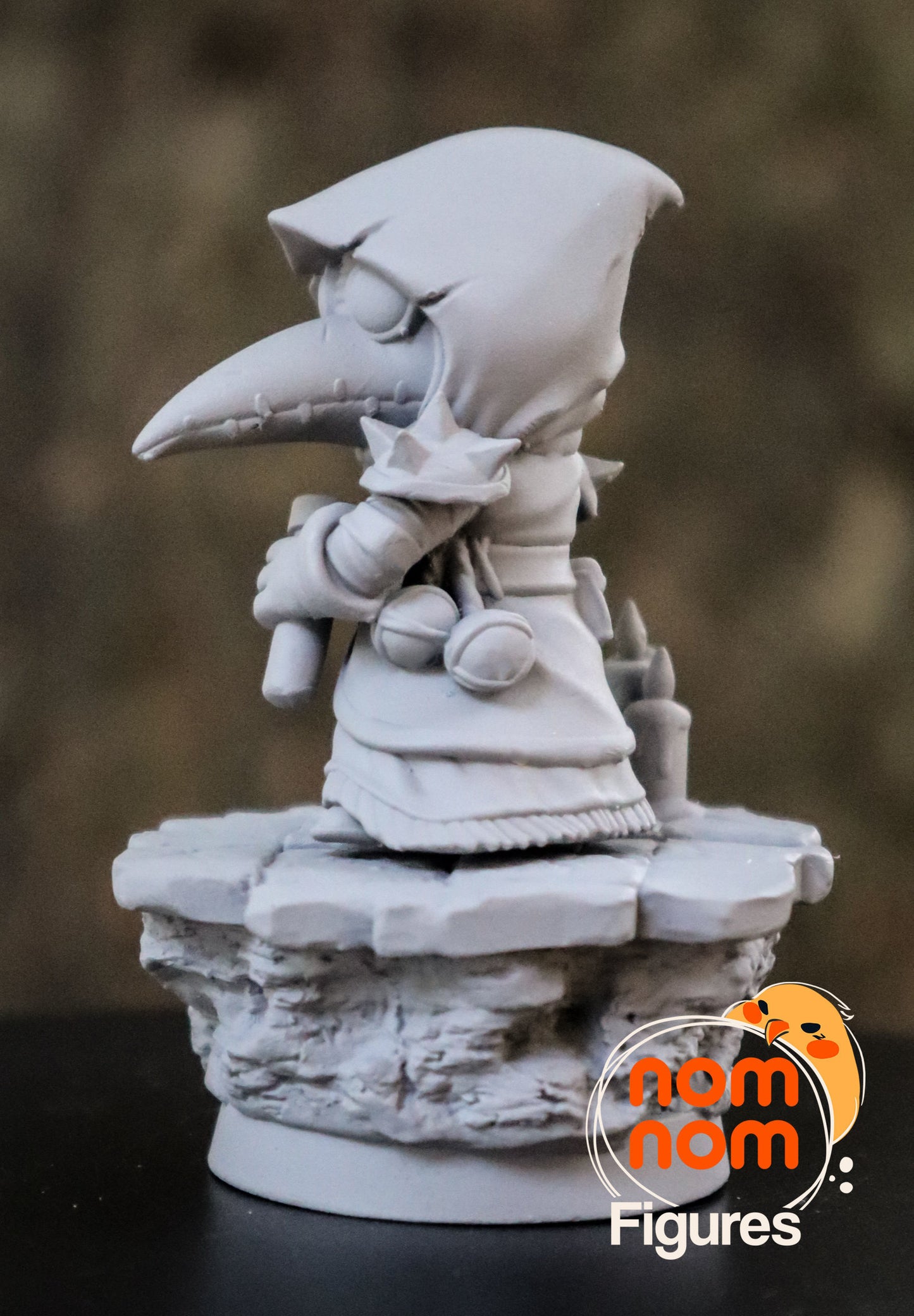 Chibi Plague Doctor 3D Print Model