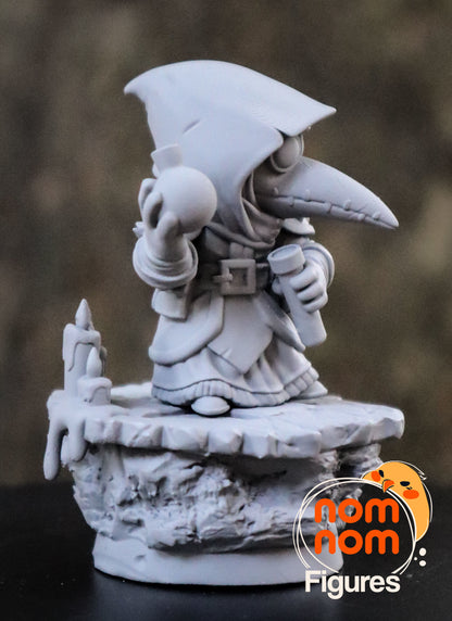 Chibi Plague Doctor 3D Print Model