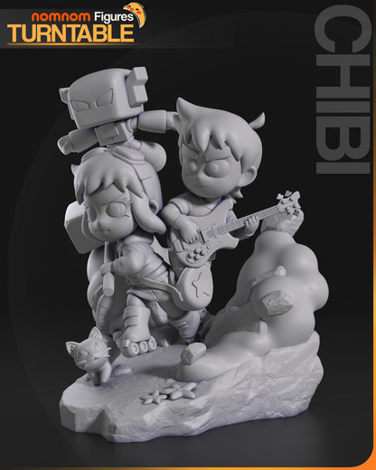 Chibi Ramona Flowers - Scott Pilgrim Takes Off 3D print model