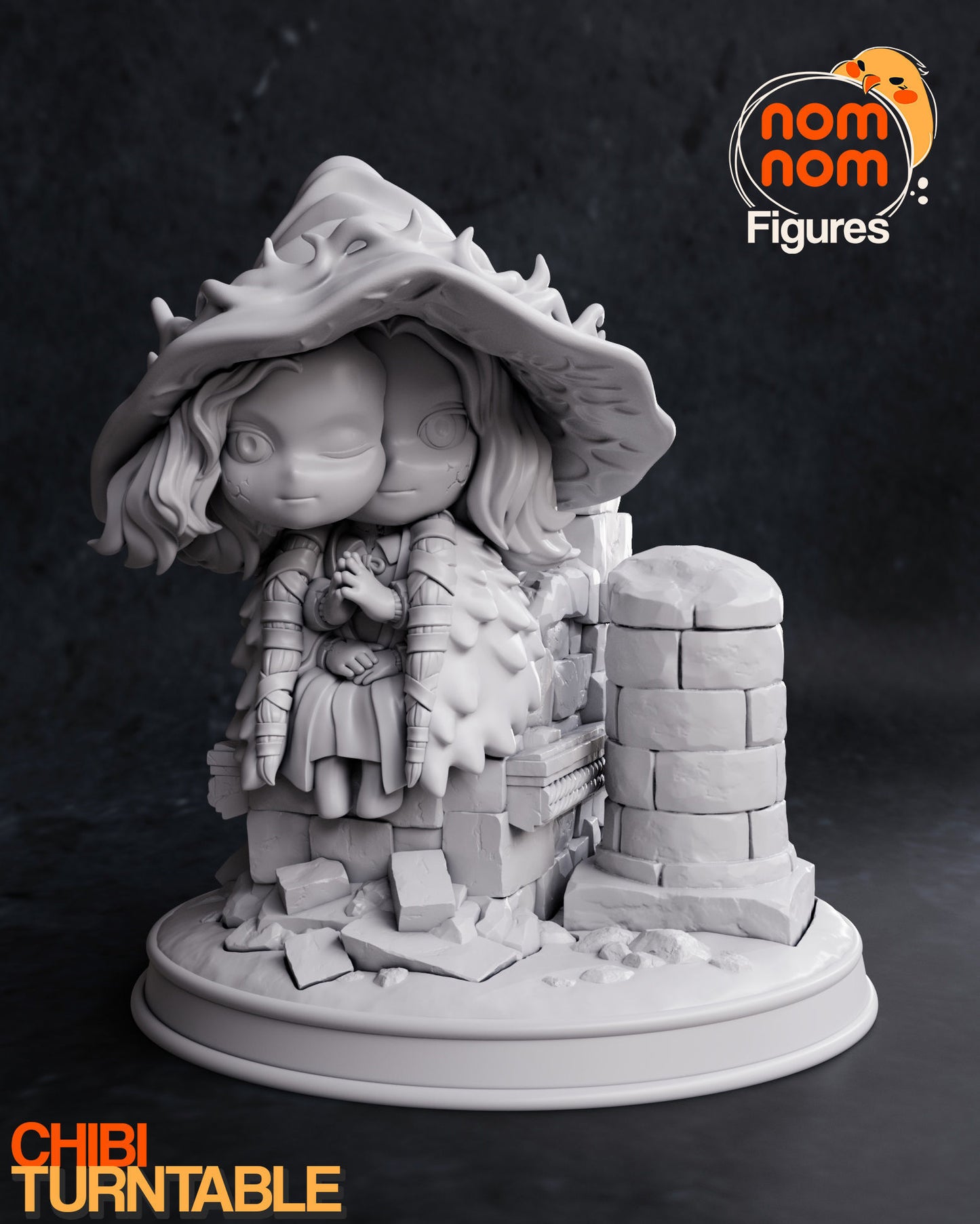 Chibi Ranni from Elden Ring 3D Print Model