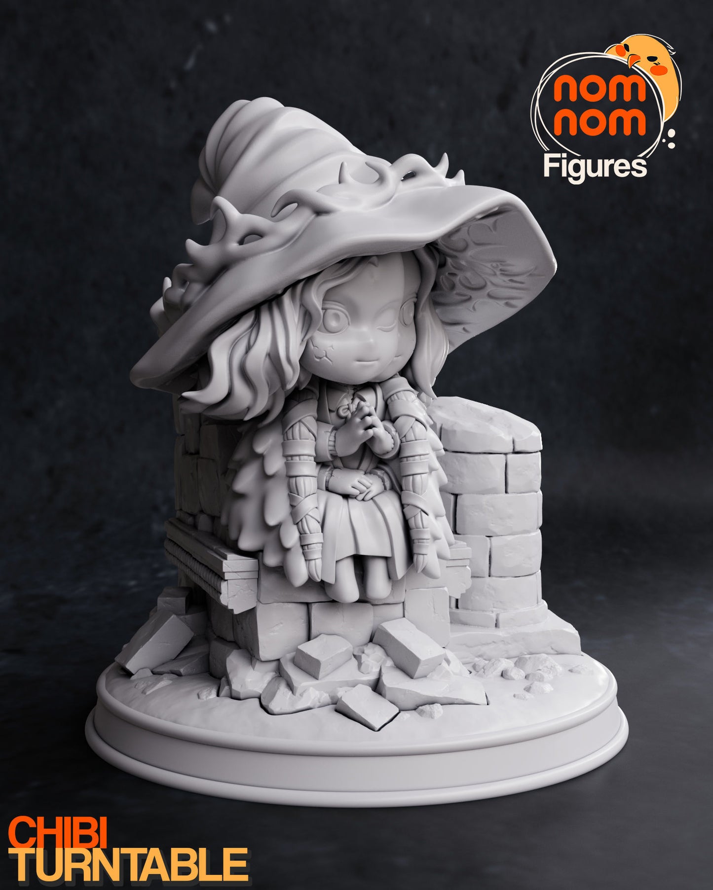 Chibi Ranni from Elden Ring 3D Print Model