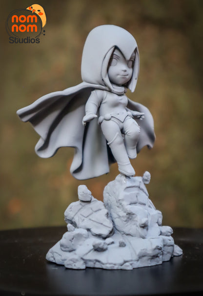 Chibi Raven - Teen Titans 3D Print Model