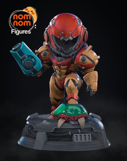 Chibi Samus - Metroid 3D Print Model