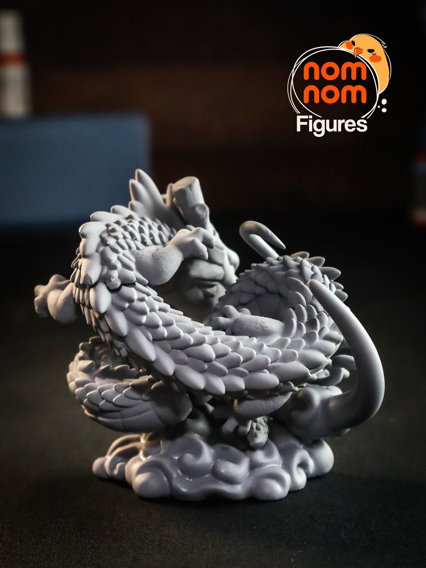 Chibi Shenron with Goku - Dragonball 3D Print Model