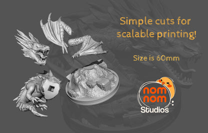 Chibi Tiny Smaug 3D Print Model