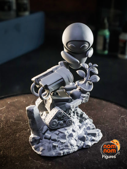 Chibi Wall-E and Eve 3D Print Model