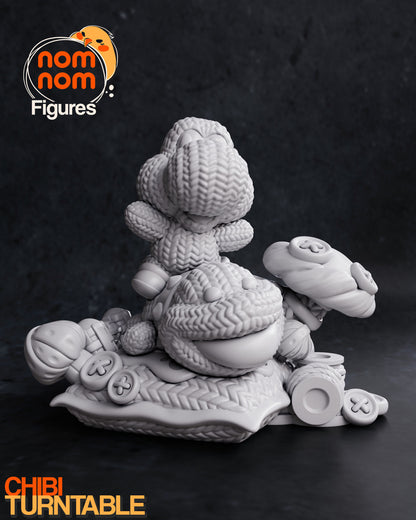 Chibi Yoshi - Yoshis Woolly World 3D Print Model