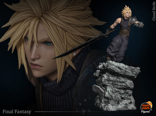 Cloud Strife- Final Fantasy VII 3D Print Model