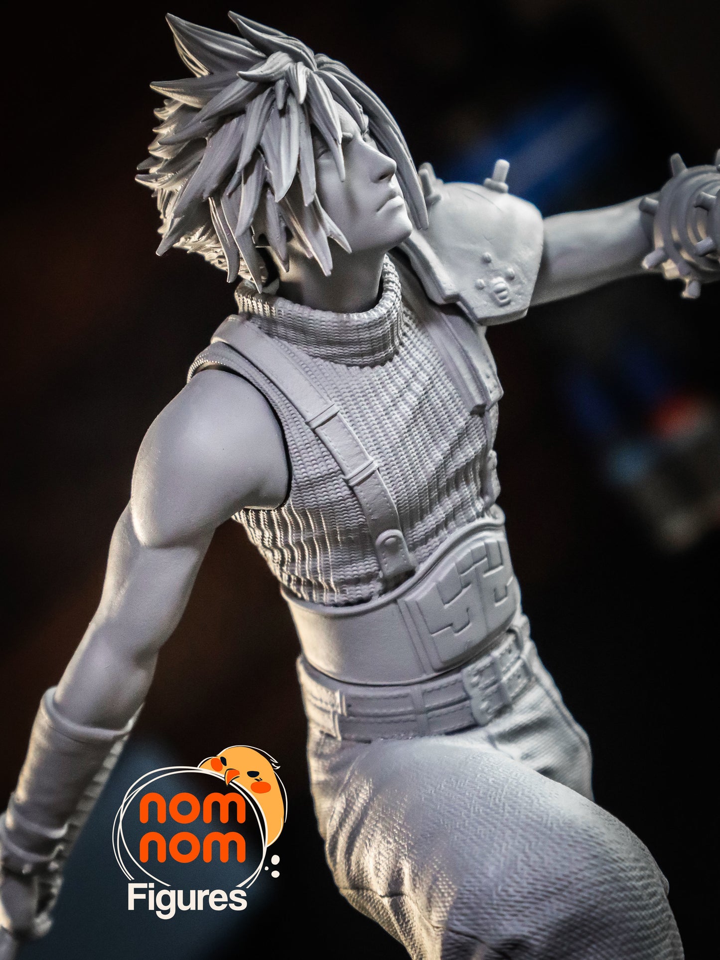 Cloud Strife- Final Fantasy VII 3D Print Model