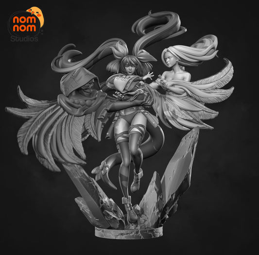 Dizzy from Guilty Gear 3D Print Model