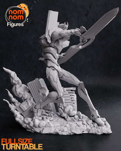 Eva 02 - Evangelion 3D Print Model