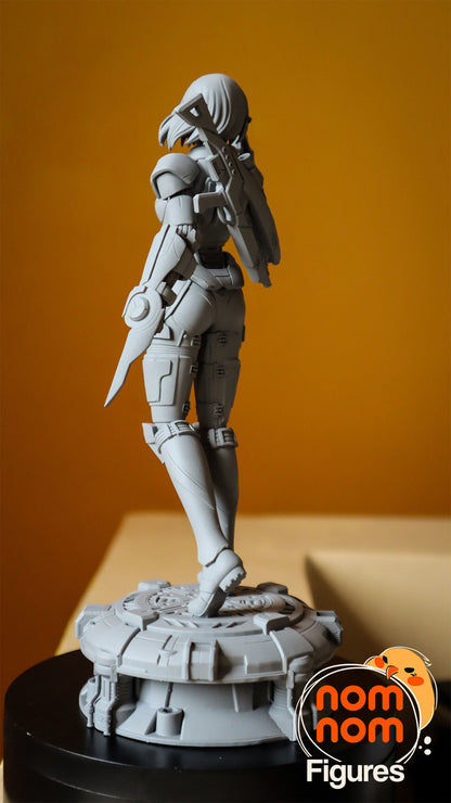 Female Shepard - Mass Effect 3D Print Model