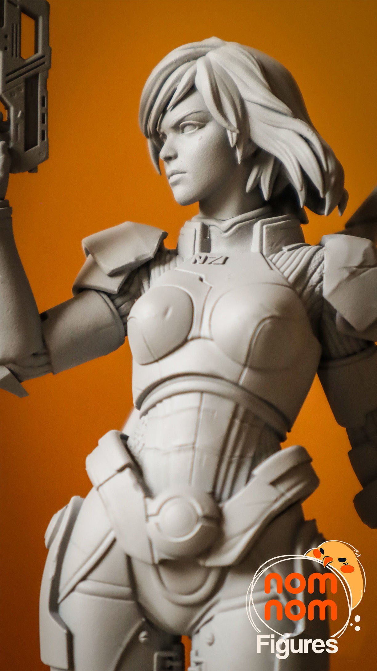 Female Shepard - Mass Effect 3D Print Model