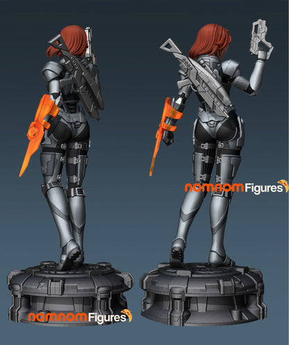 Female Shepard - Mass Effect 3D Print Model