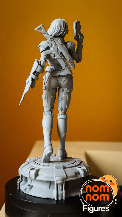 Female Shepard - Mass Effect 3D Print Model