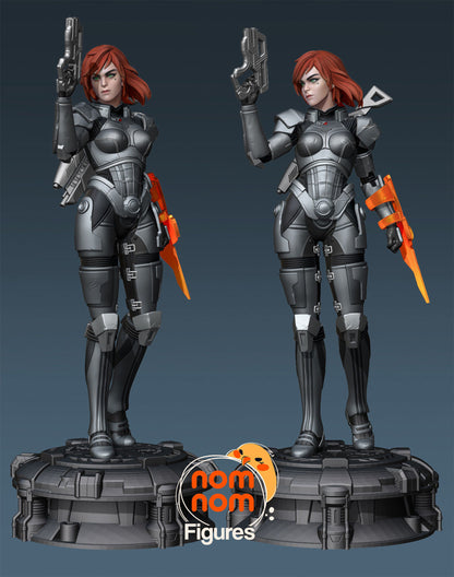 Female Shepard - Mass Effect 3D Print Model