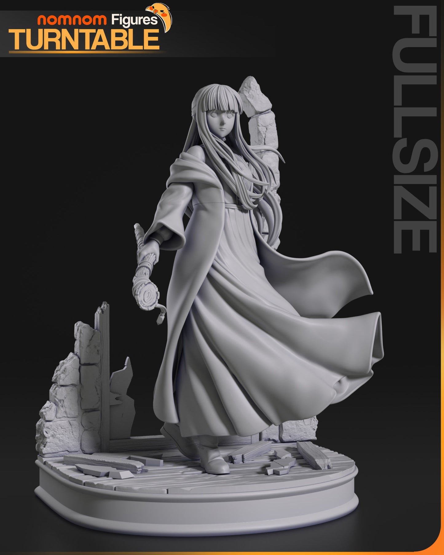 Fern from Frieren beyond Journeys End 3D Print Model