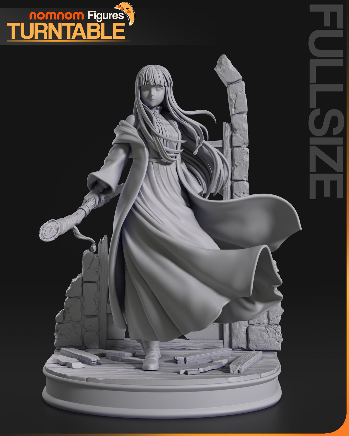 Fern from Frieren beyond Journeys End 3D Print Model