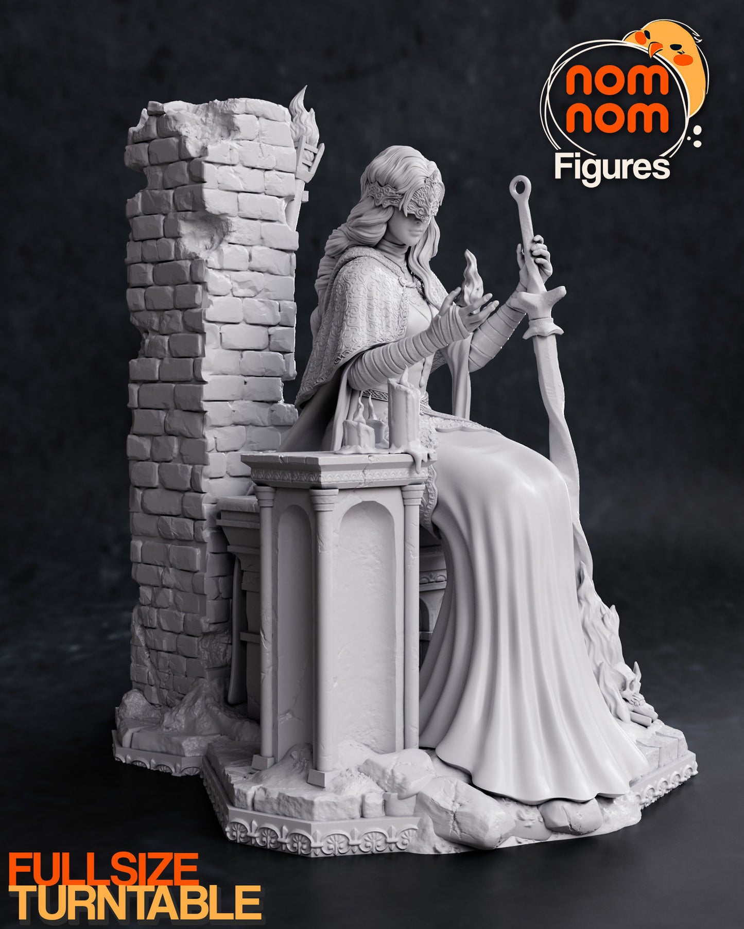 Fire Keeper - Dark Souls III 3D Print Model