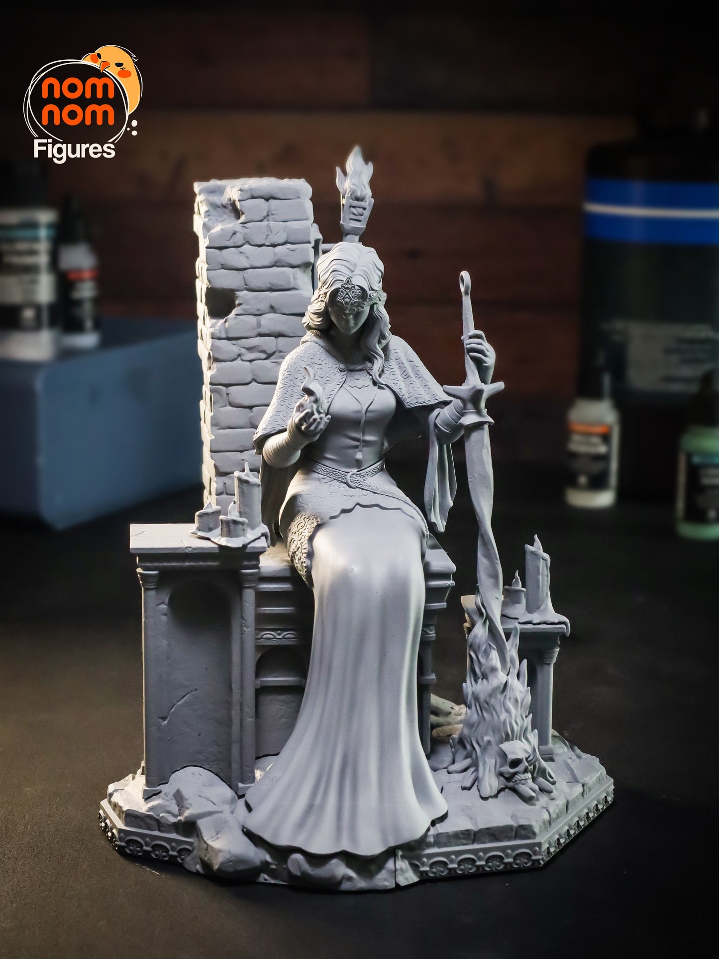 Fire Keeper - Dark Souls III 3D Print Model