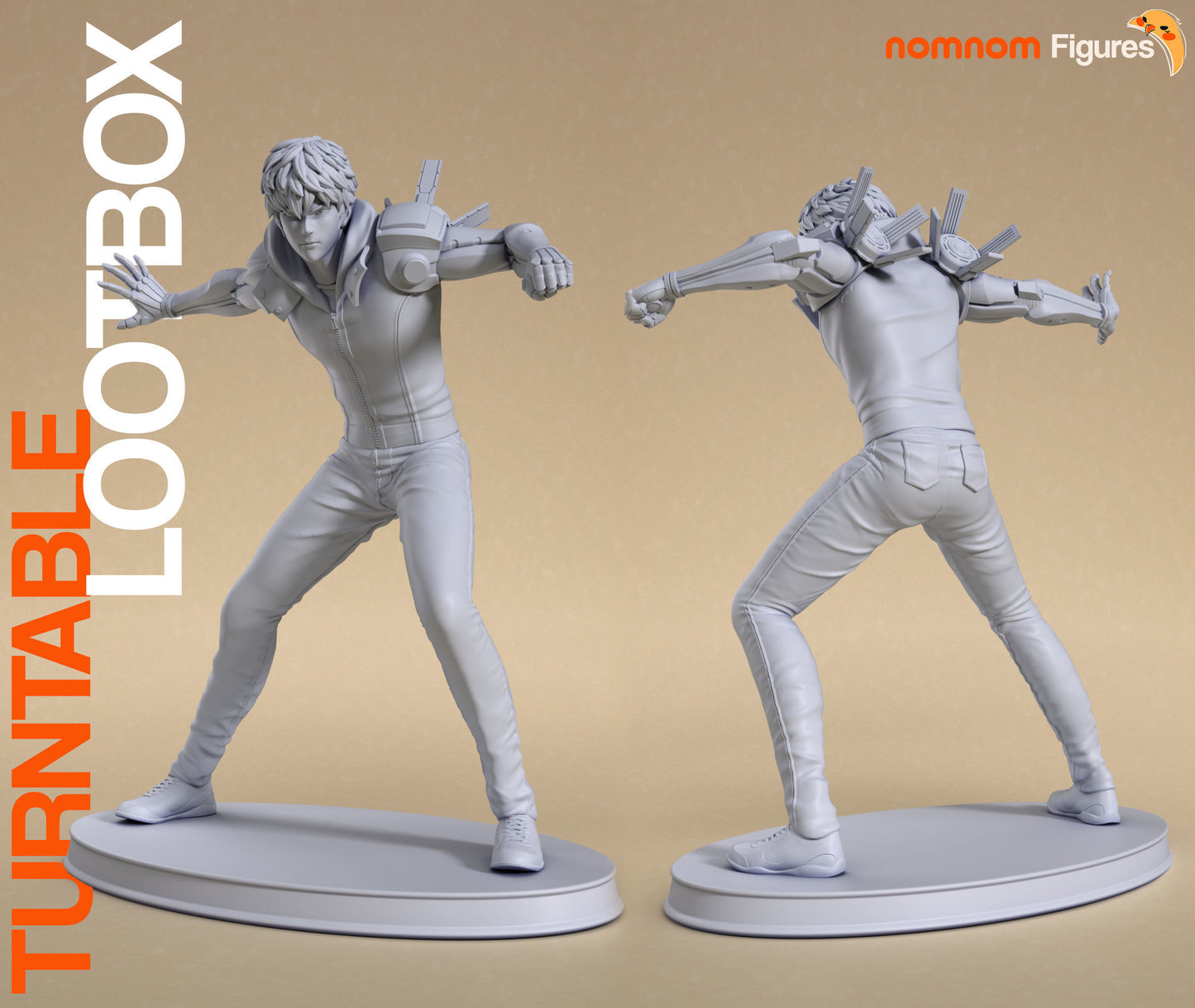 Genos - One Punch Man 3D Print Model