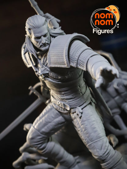 Geralt from the Witcher 3D Print Model