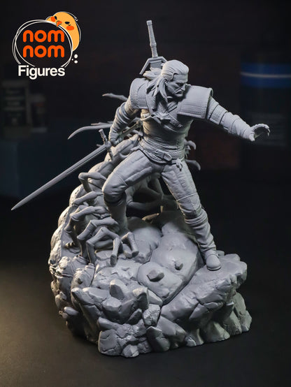 Geralt from the Witcher 3D Print Model