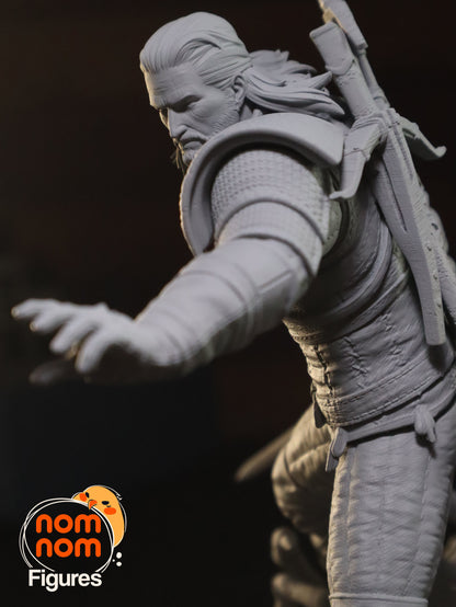 Geralt from the Witcher 3D Print Model