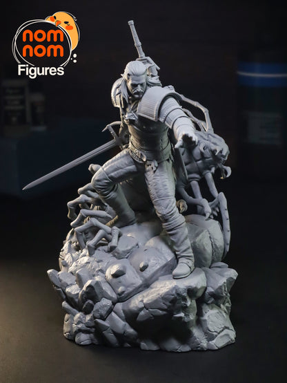 Geralt from the Witcher 3D Print Model