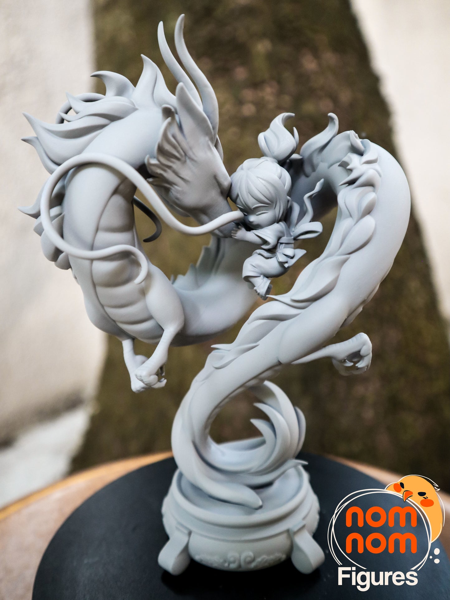 Haku and Chihiro from Spirited Away 3D Print Model