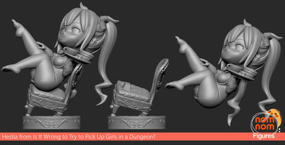 Hestia from Is It Wrong to Try to Pick up Girls in a Dungeon 3D Print Model