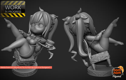 Hestia from Is It Wrong to Try to Pick up Girls in a Dungeon 3D Print Model