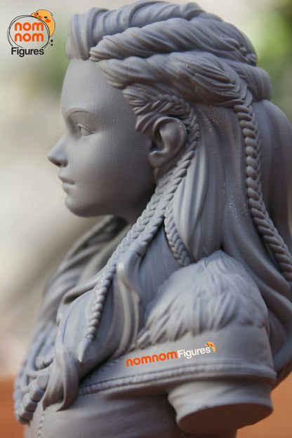 Horizon Zero Dawn Aloy Bust Version 3D Print Model