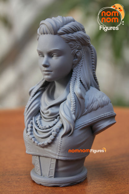 Horizon Zero Dawn Aloy Bust Version 3D Print Model