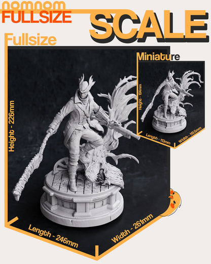 Hunter - Bloodborne 3D Print Model